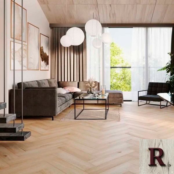 SPC вінілова плитка для підлоги Arbiton Amaron Herringbone Yankee Oak CA153 фото