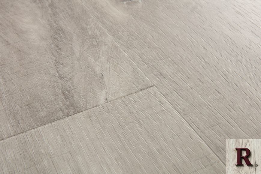 Кварц вінілова плитка для підлоги Quick-Step Blos Canyon oak grey with saw cuts AVSPU40030 фото