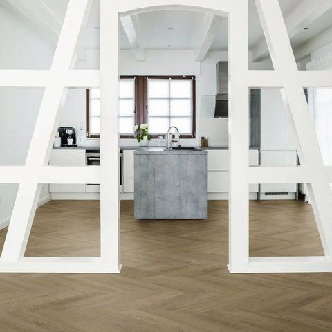 Кварц вінілова плитка для підлоги Wineo 400 DB Wood XS Balanced&nbsp;Oak&nbsp;Brown DB285WXS фото