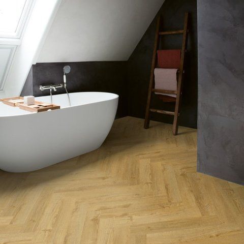 Кварц вінілова плитка для підлоги Quick-Step Pristine Herringbone Fall oak natural SGHBC20335 фото