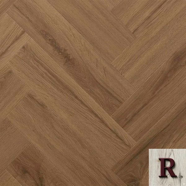 SPC вінілова плитка для підлоги Arbiton Amaron Herringbone Rochester Oak CAS229 фото