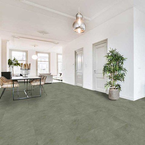 Кварц вінілова плитка для підлоги CHECK Premium Tile XL Marbach Concrete 2154E фото