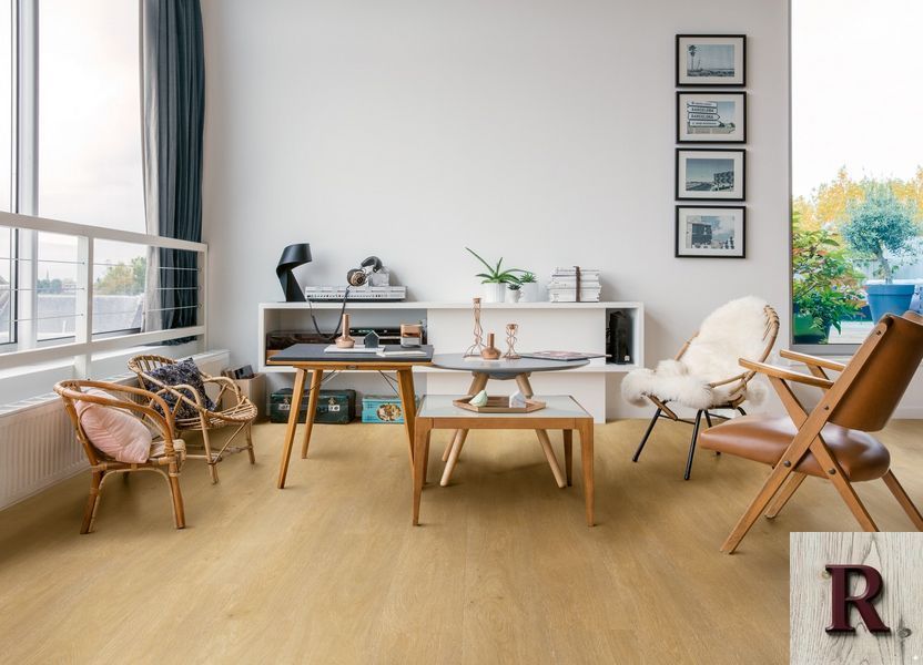 Кварц вінілова плитка для підлоги Quick-Step Liv Satin oak medium natural SGSPC20311 фото