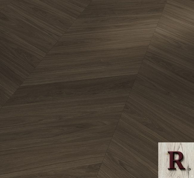Кварц вінілова плитка для підлоги PARADOR TrendTime 10 DB Chevron Oak Oxford dark brown 1750866 фото