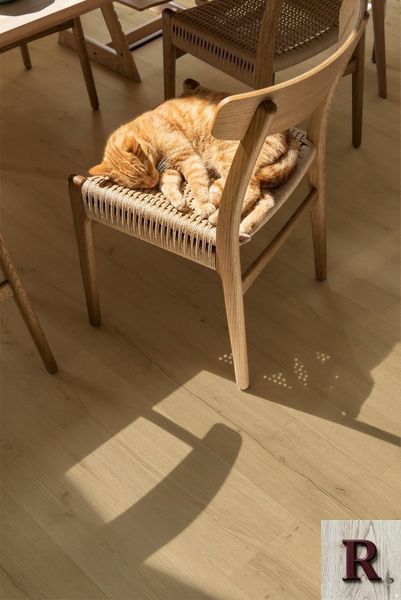 Кварц вінілова плитка для підлоги Quick-Step Bloom Brushed oak beige AVMPU40319 фото