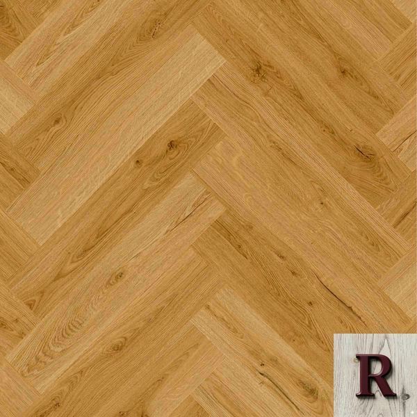 Кварц вінілова плитка для підлоги Quick-Step Ciro Herringbone Botanic smoked oak AVHBU40363 фото