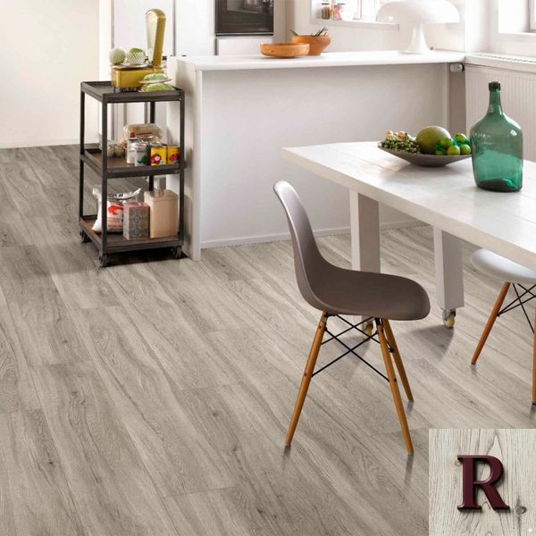 SPC вінілова плитка для підлоги Parador Basic 5.3 Oak pastel grey 1743005 фото