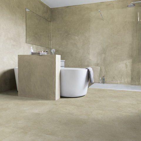 Кварц вінілова плитка для підлоги Quick-Step Blush Cemento warm beige SGTC20308 фото