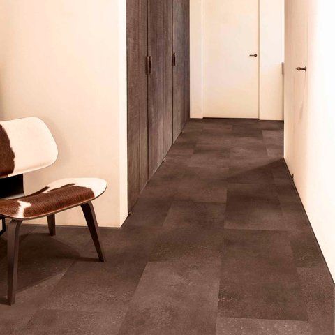 Кварц вінілова плитка для підлоги Quick-Step Oro Cinnamon rock AVSTU40233 фото