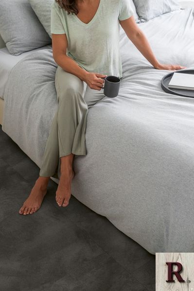 Кварц вінілова плитка для підлоги Quick-Step Illume Soft graphite AVMTU 40326 фото