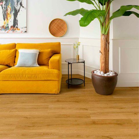 Кварц вінілова плитка для підлоги Quick-Step Bloom Botanic smoked oak AVMPU40238 фото