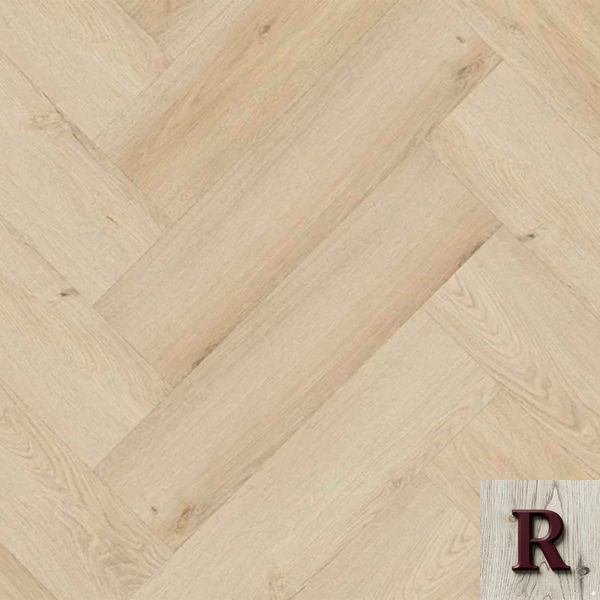 SPC вінілова плитка для підлоги Arbiton Amaron Herringbone Preston Oak CA167 фото