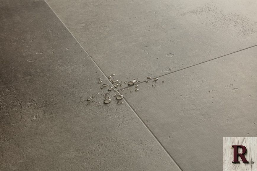 Кварц вінілова плитка для підлоги Quick-Step Illume Cloudy concrete AVMTU40273 фото