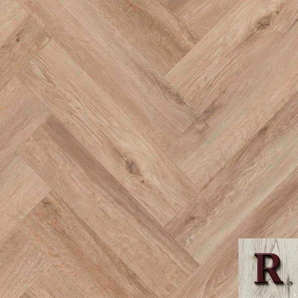 SPC вінілова плитка для підлоги Arbiton Amaron Herringbone Windsor Oak CA184 фото