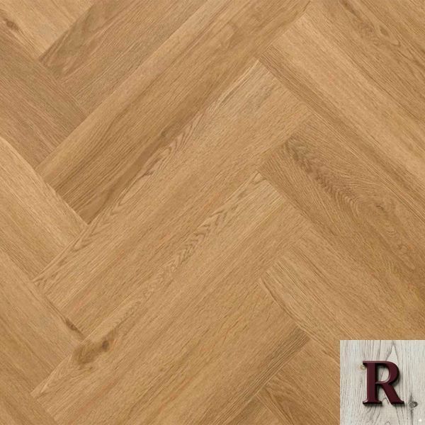 SPC вінілова плитка для підлоги Arbiton Amaron Herringbone Burbon Oak CAS208 фото