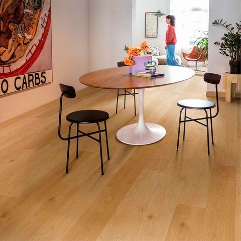 Кварц вінілова плитка для підлоги Quick-Step Blos Coast oak honey AVSPU40320 фото