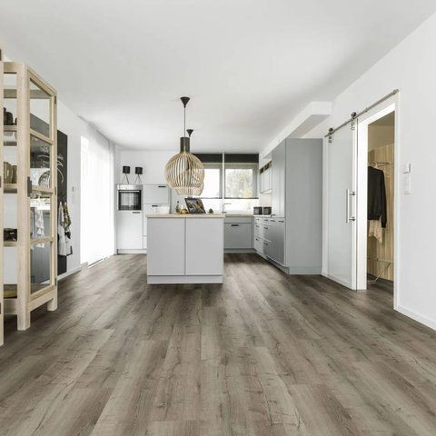Кварц вінілова плитка для підлоги Wineo 400 DB Wood XL Comfort&nbsp;Oak&nbsp;Taupe DB300WXL фото