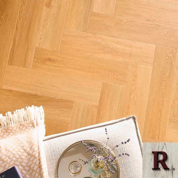 SPC вінілова плитка для підлоги Arbiton Amaron Herringbone Menor Oak CAS223 фото